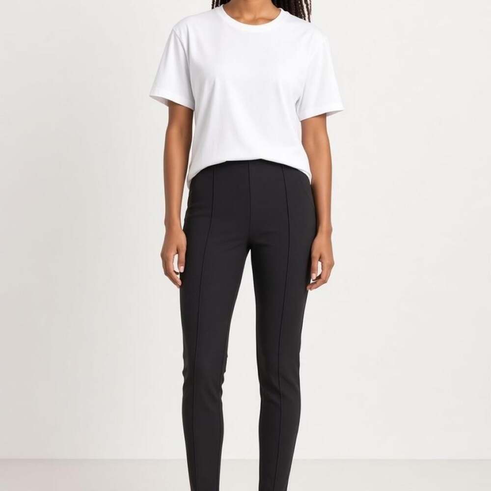 Athleta Women's Petite Black Glacier Snow Skinny Pants Leggings